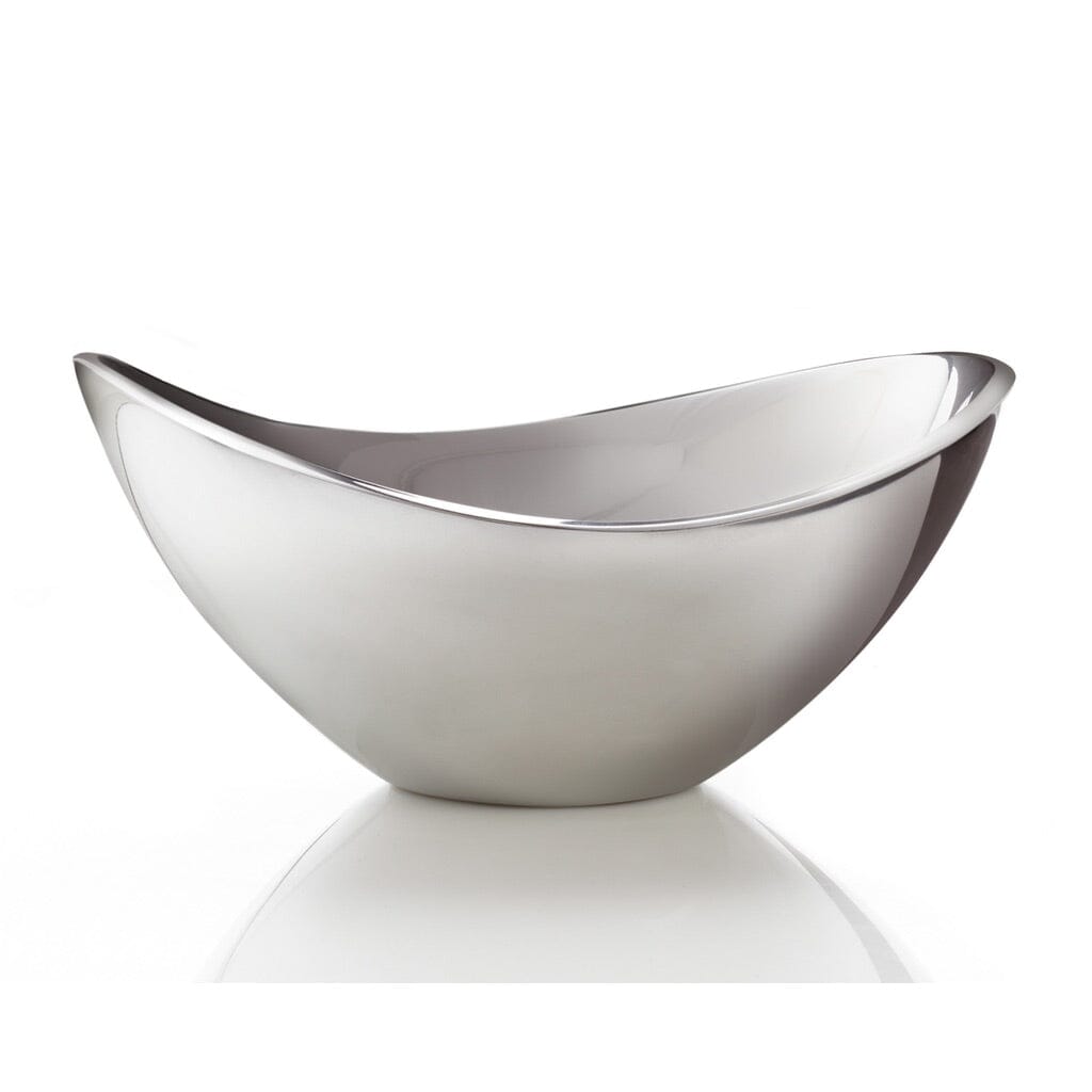 Nambe 11-Inch Butterfly-Style Serving Bowl Crafted from Nambe Alloy