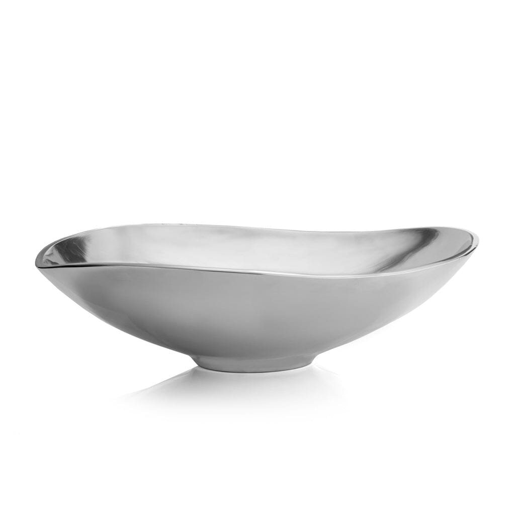 Nambe 15 - Inch Cradle - Style Serving Bowl for Table Centerpiece