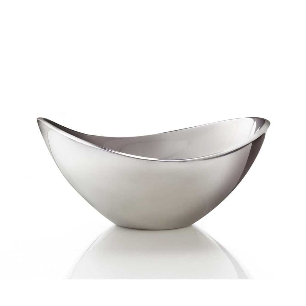 Nambe 7.5 - inch by 1 - Quart Butterfly - shaped Serving Bowl