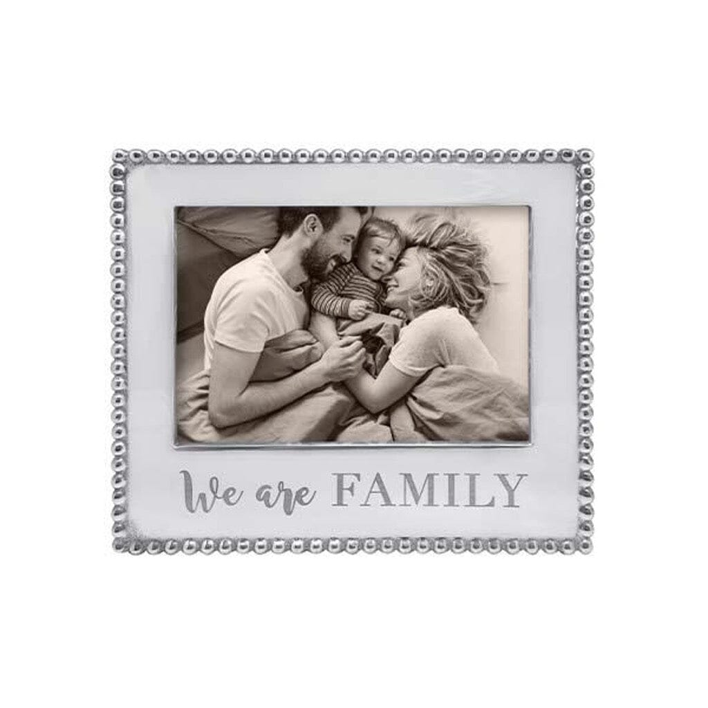 Mariposa Family-Themed Beaded Picture Frame for 5 x 7 Photos