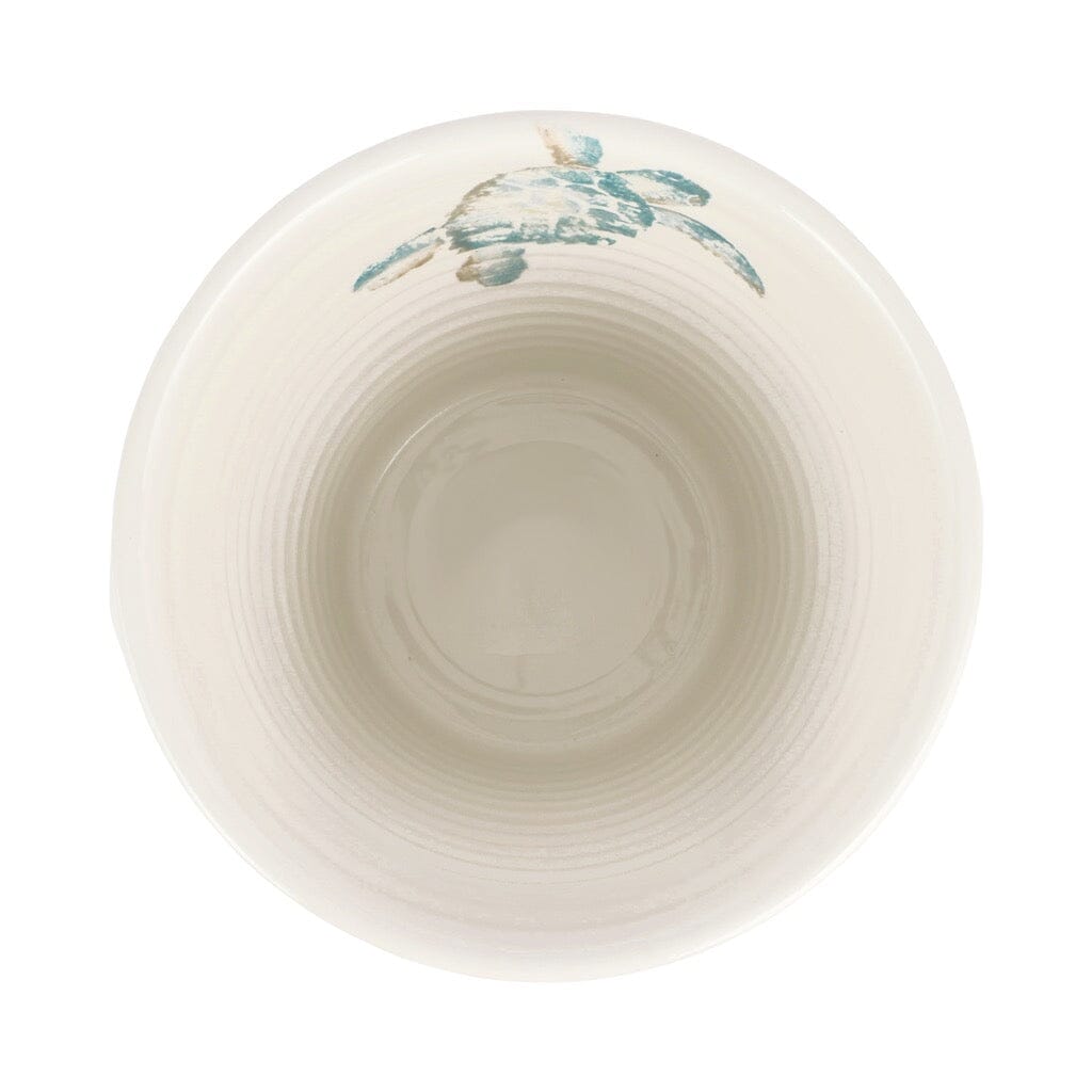 Exquisite Hand - painted Vietri Tartaruga Ice Bucket from Italy