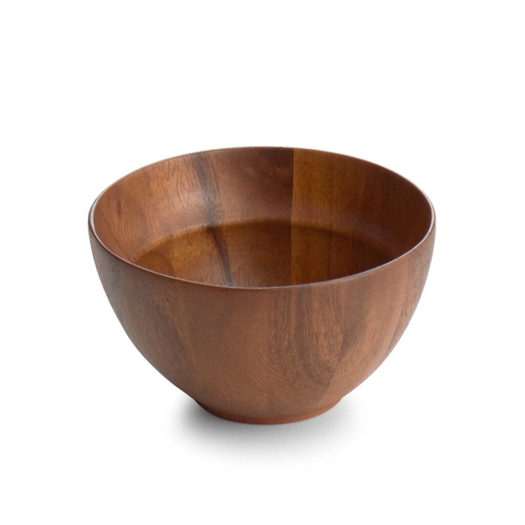 Nambe Skye Collection All-Purpose Acacia Wood Bowl