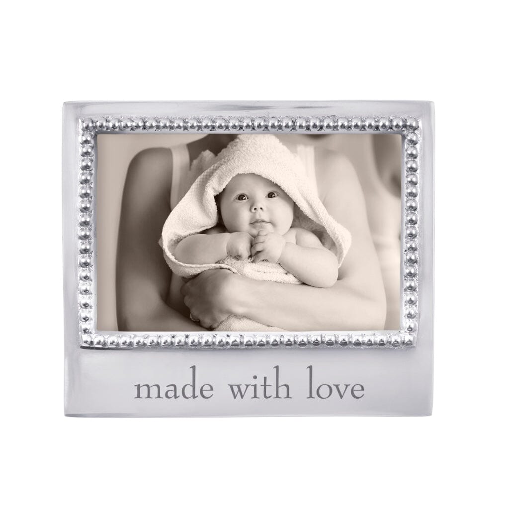 Handmade Mariposa Beaded Photo Frame for 4 x 6 Photos - A Work of Love