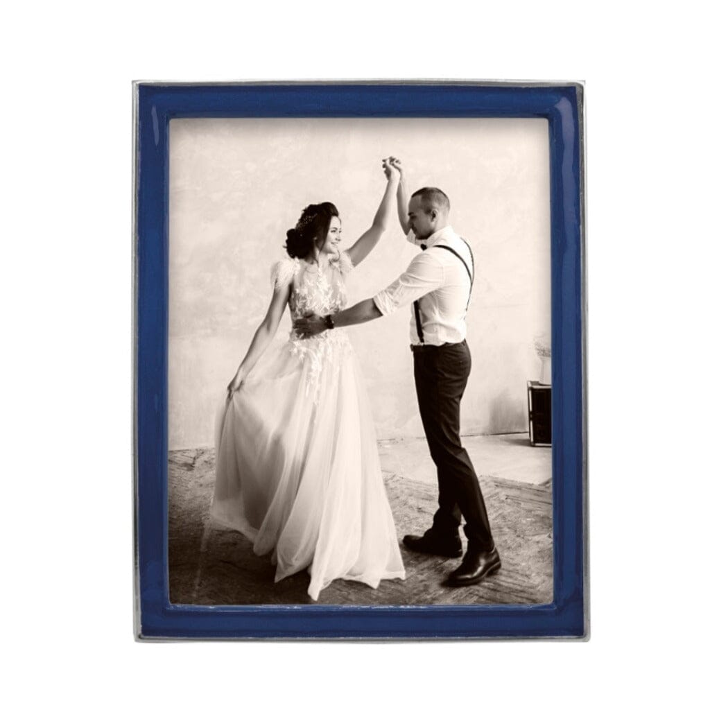 Hand - crafted Mariposa Signature Blue Photo Frame for 8 x 10 Photos