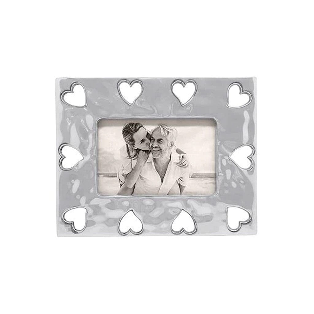 Handmade Mariposa 4 x 6 Open Heart Border Picture Frame