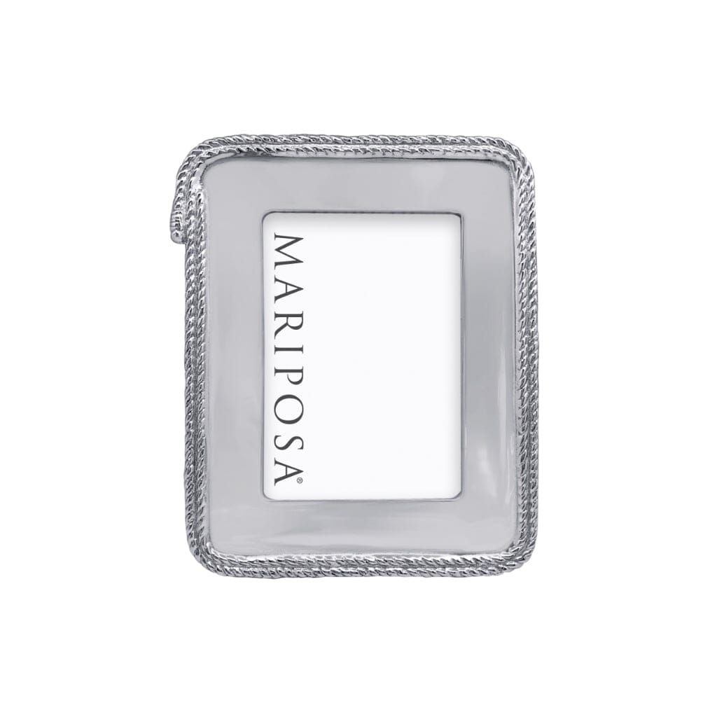 Mariposa Hand - crafted Rope - style Statement Picture Frame for 5 x 7 Photos