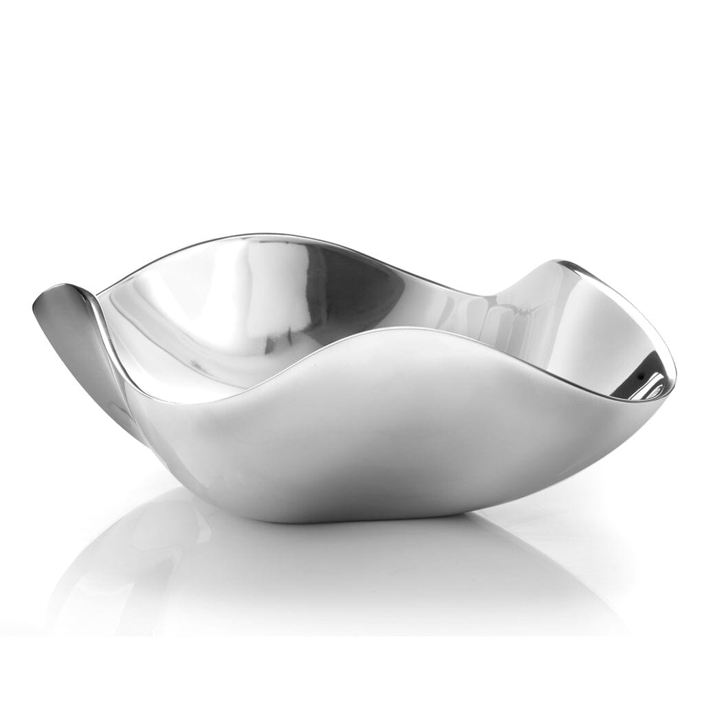 Nambe Oceana Venus Hand-Washable Alloy Serving Bowl Inspired by Ocean