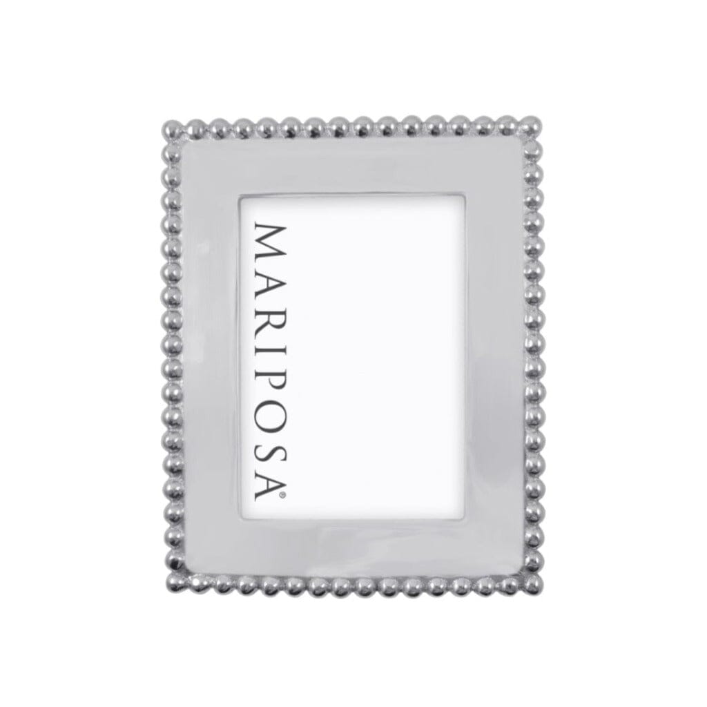 Handmade Engravable 5 x 7 Mariposa Pearled Photo Frame