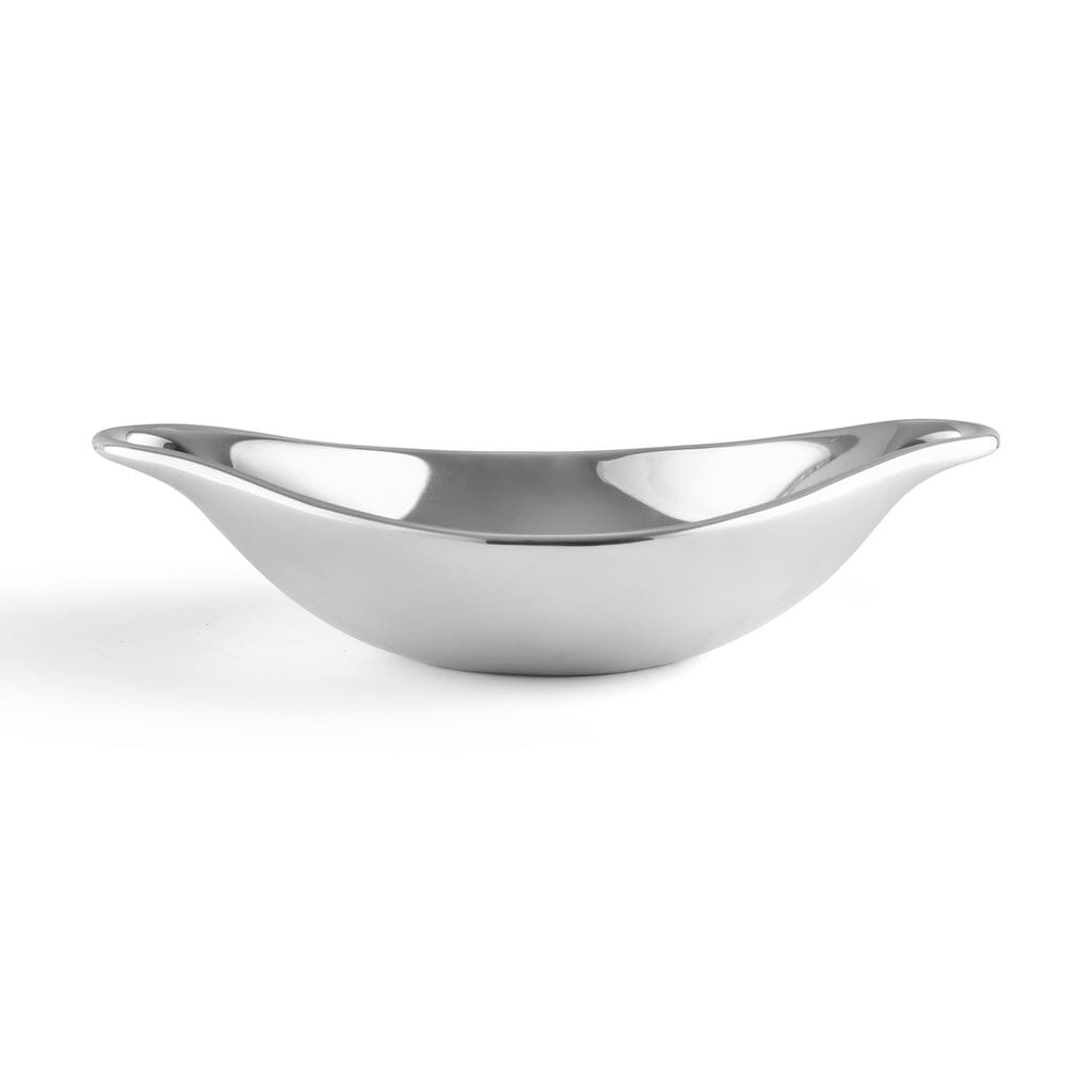 Nambe Ion Alloy Serving Bowl with Round Handles