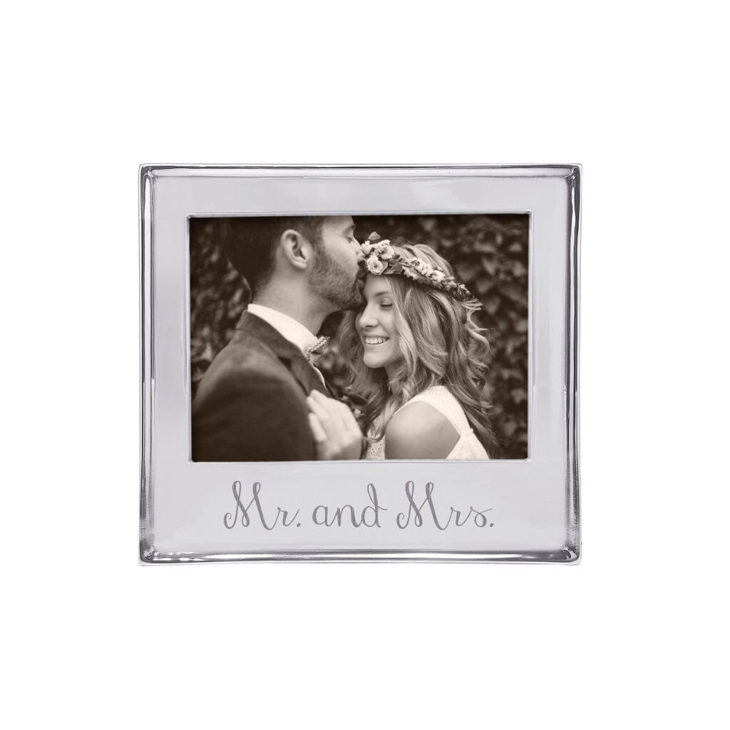 Mariposa Hand - crafted 5 x 7 Signature Frame for Mr. & Mrs.