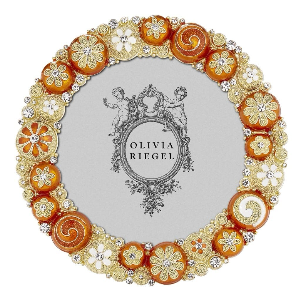 Olivia Riegel's 5-Inch Round Frame with Charisma and Luxury Details