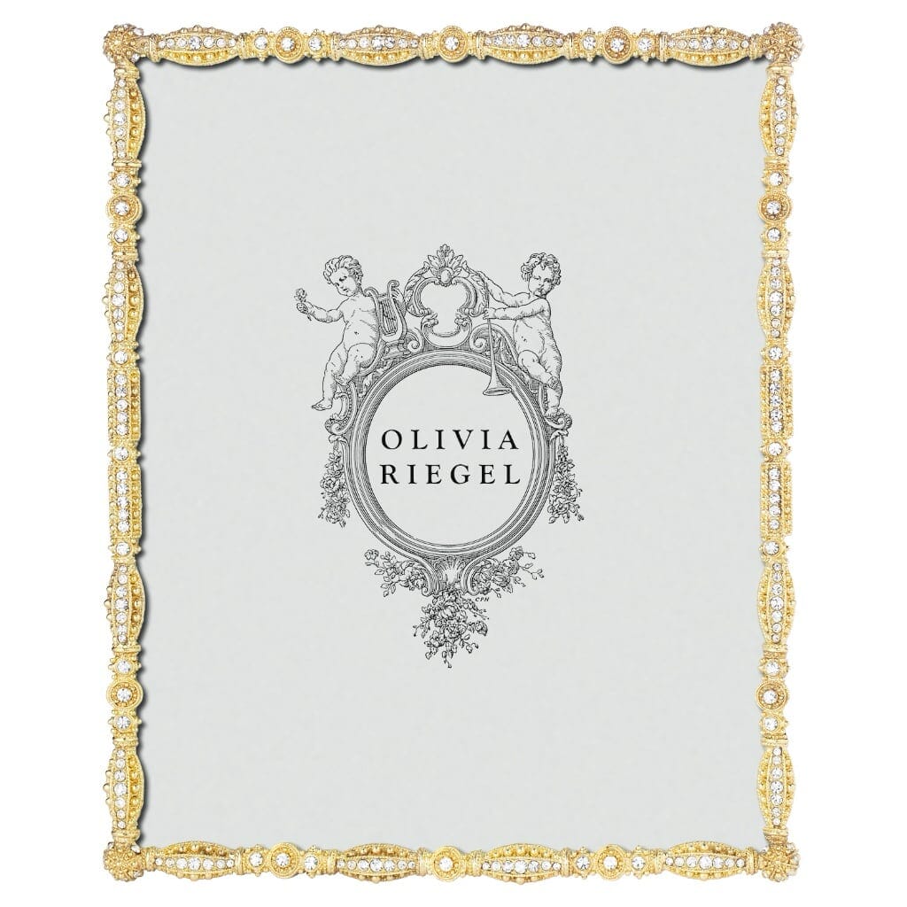 Elegant Gold Olivia Riegel 8 x 10 Asbury Photo Frame