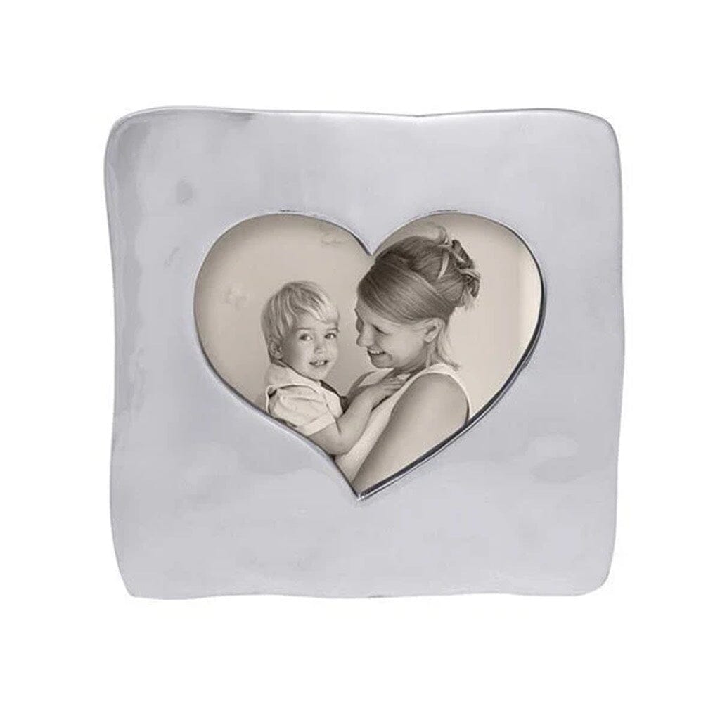 Large Square Open Heart Picture Frame by Mariposa - Ideal for Displaying Precious Photos