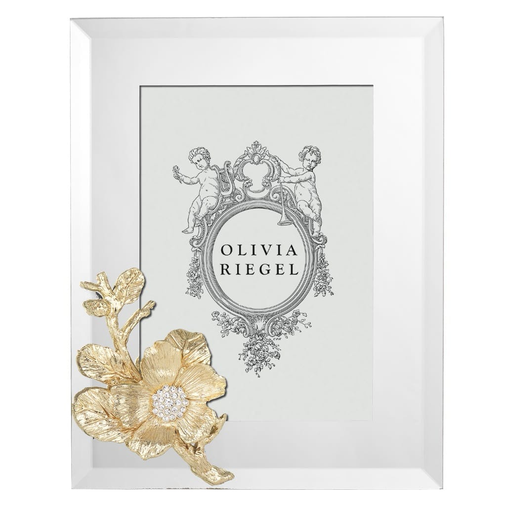 Luxurious Gold Botanica 5 x 7 Frame by Olivia Riegel