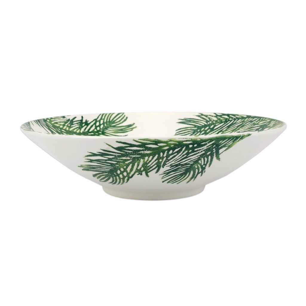 Large-sized Nutcrackers-themed Serving Bowl by Vietri for Festive Occasions