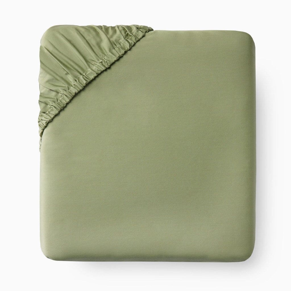 Luxurious Sferra Fiona Queen-Sized Fitted Bed Sheet Measuring 60 Inches by 80 Inches with 17-Inch Depth