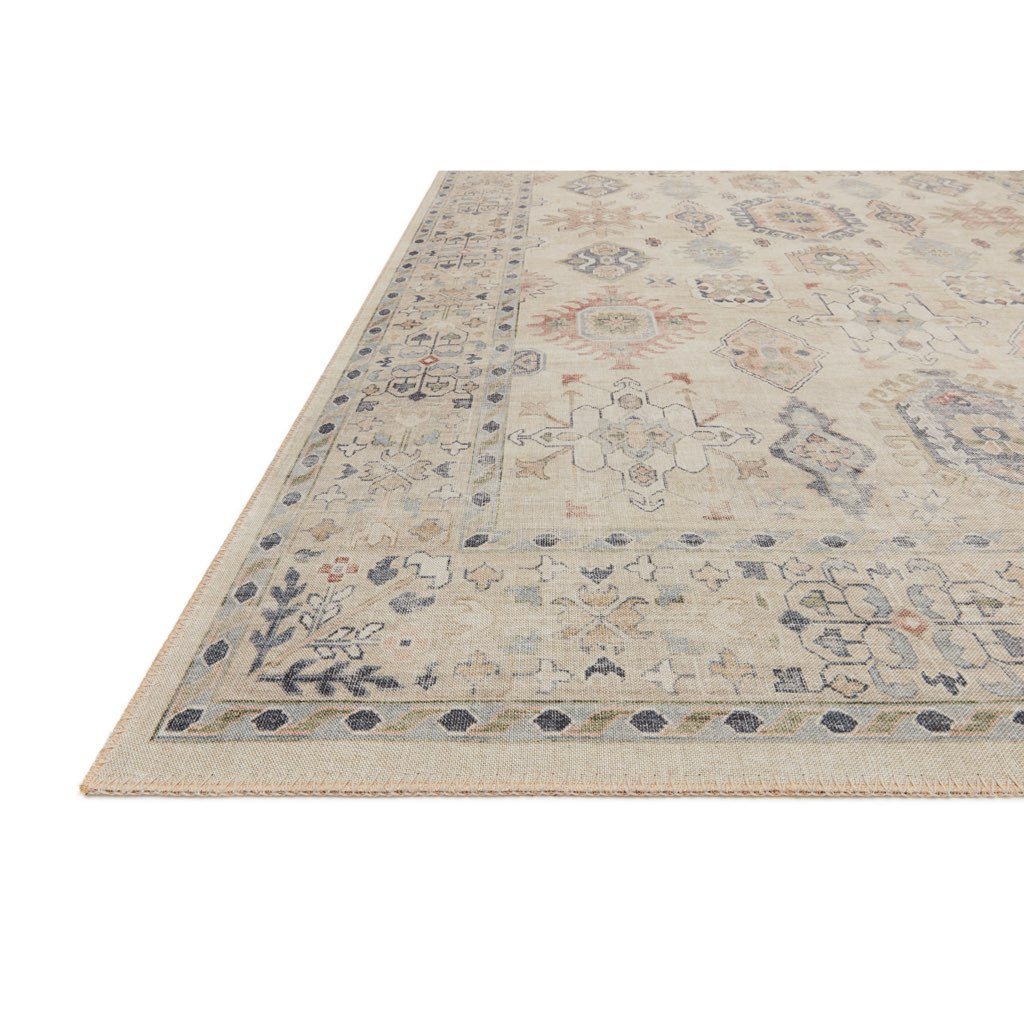 Loloi II Hathaway HTH 04 Beige and Multi-Colored High-Quality Area Rug for Your Home Decoration