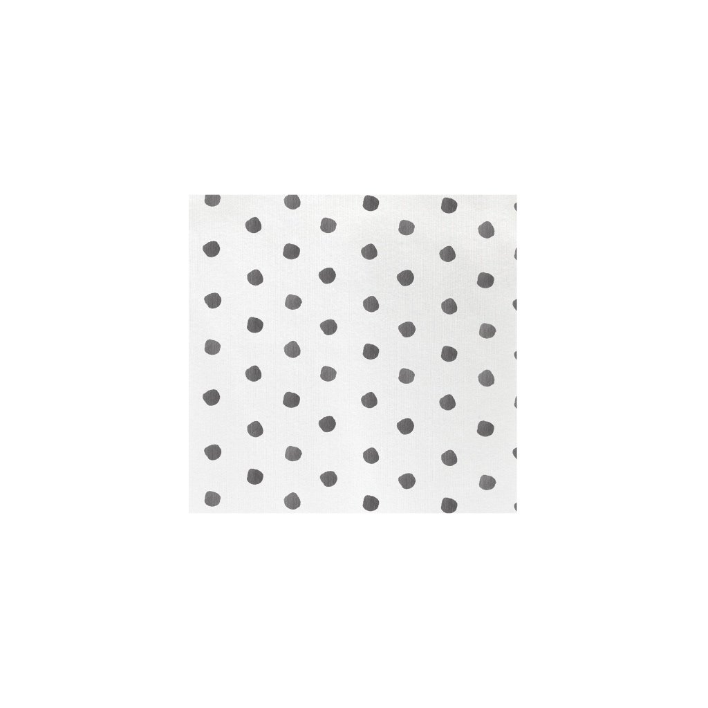 Vietri Gray Dot Papersoft Cocktail Napkins - Soft & Absorbent