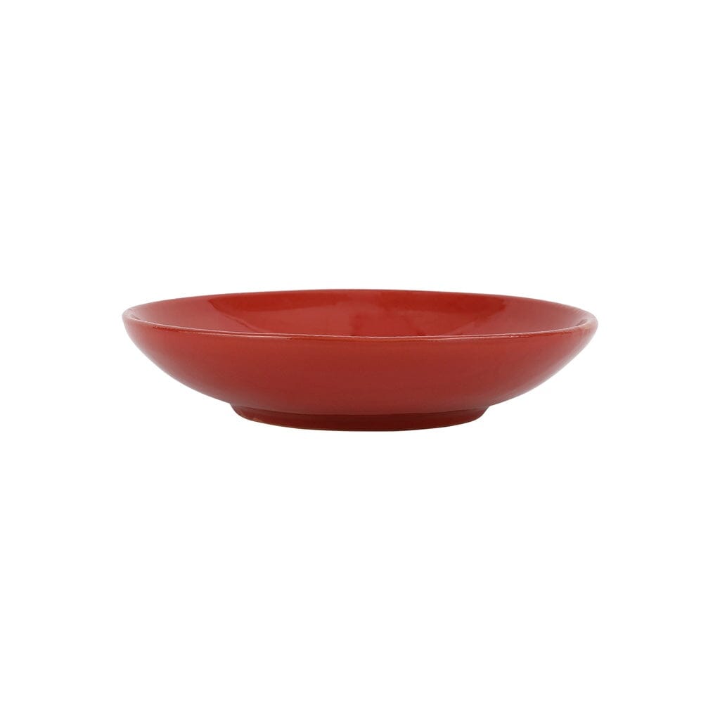Vietri Cucina Fresca Hand - painted Pasta Bowl in Crema or Turquoise
