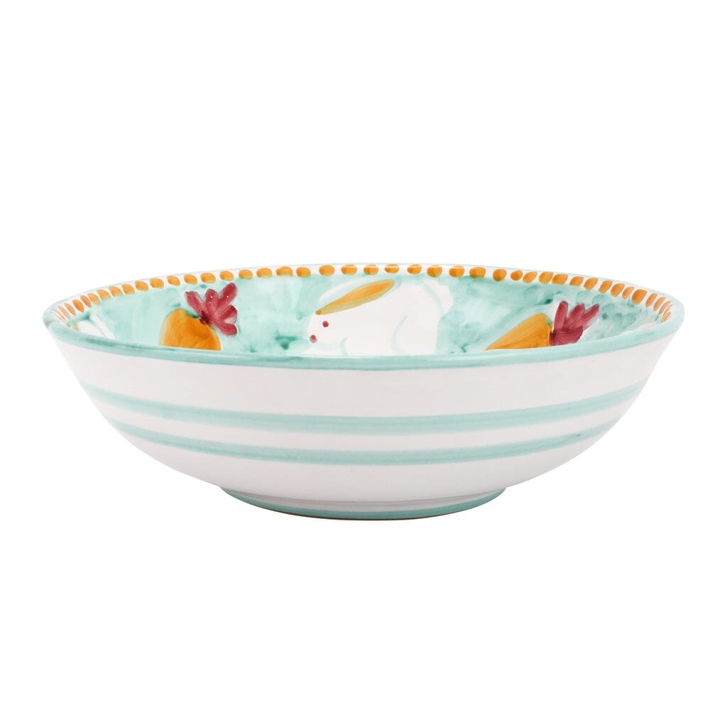 Large Hand - painted Vietri Campagna Coniglio Serving Bowl