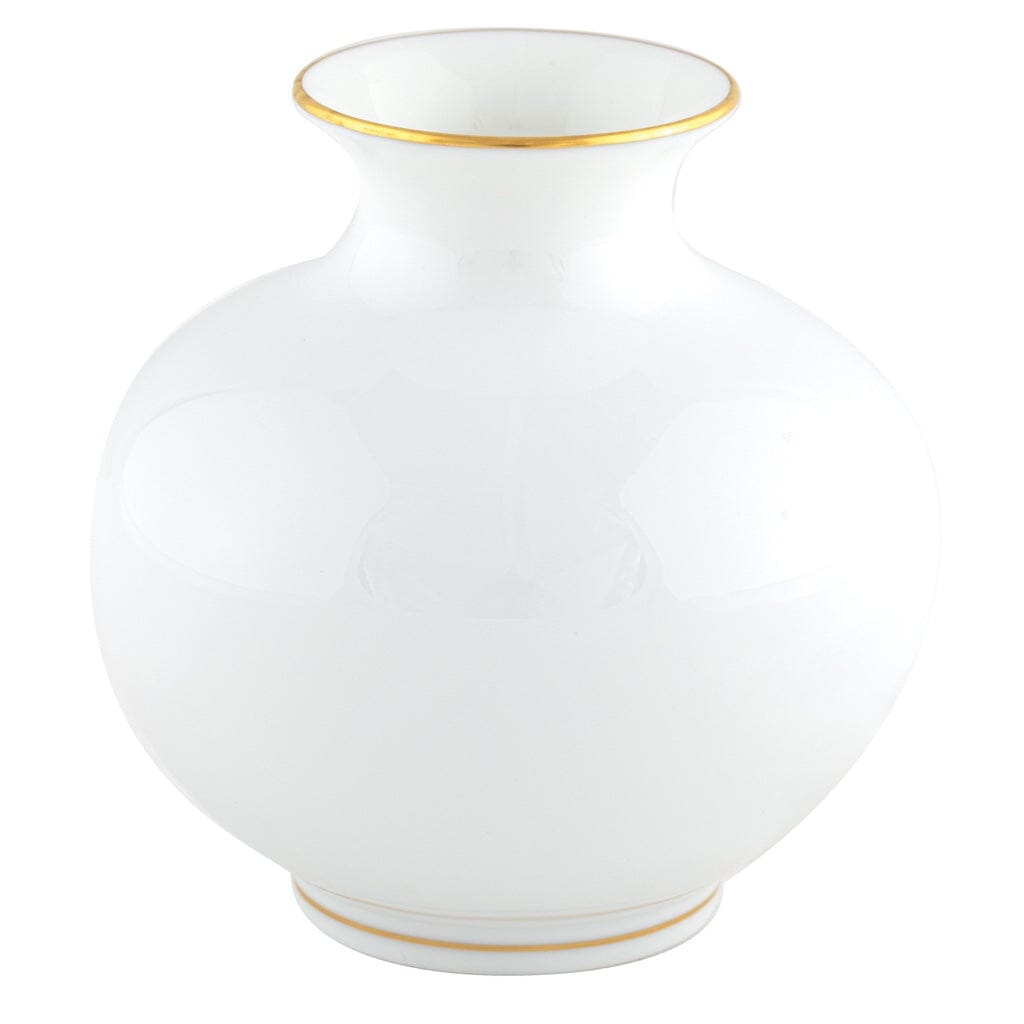 Exquisite Herend Hand - painted Round Porcelain Vase for Decoration