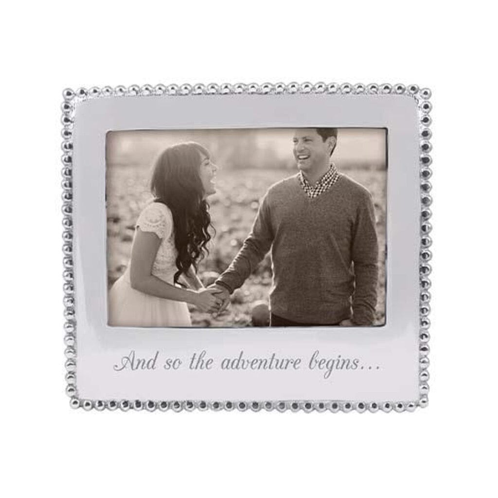 Mariposa Beaded 5 x 7 Photo Frame: Where Adventure Memories Shine