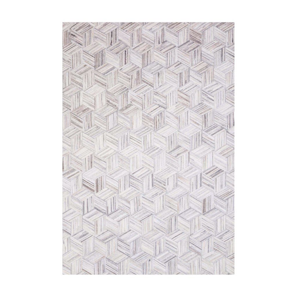 Loloi II Maddox MAD 07 Light Grey & Ivory Power Loomed Area Rug