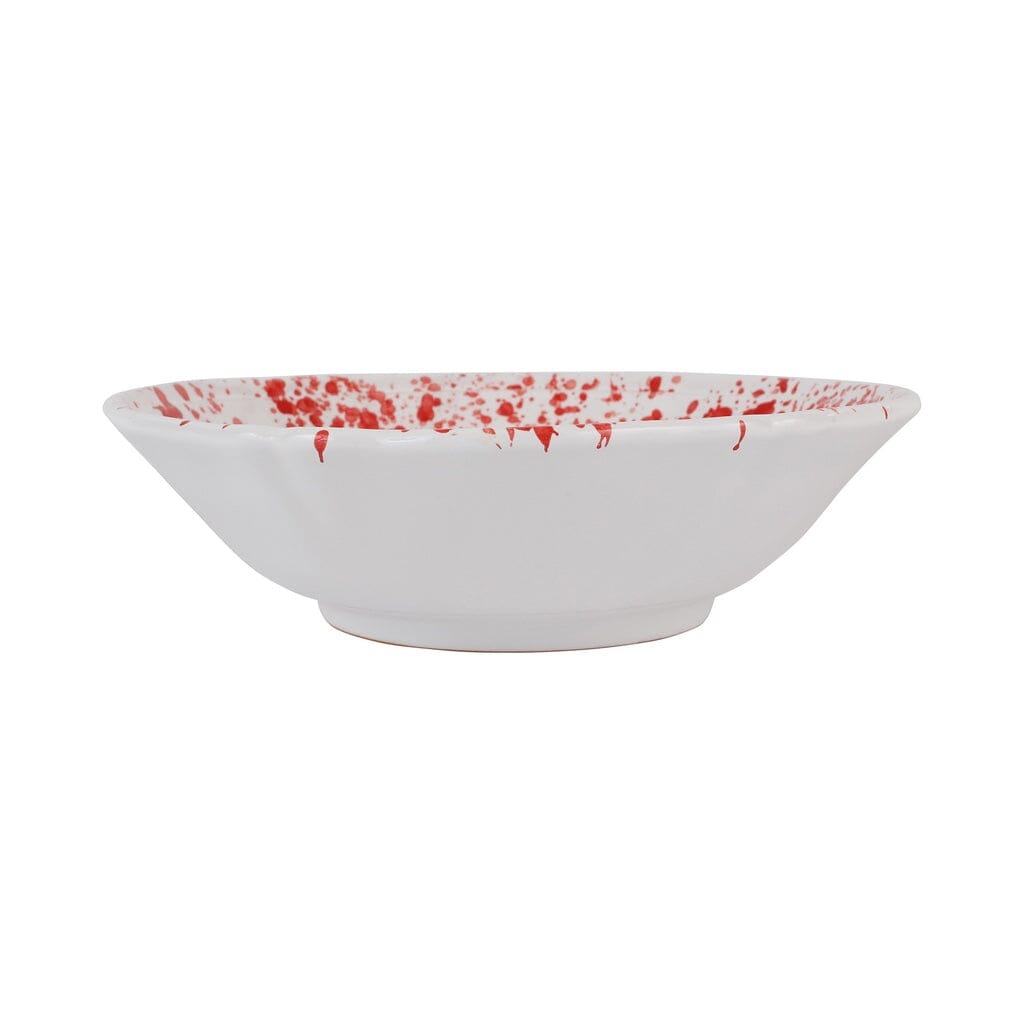 Vietri Amalfitana Colorful Splatter Design 12-Inch Serving Bowl