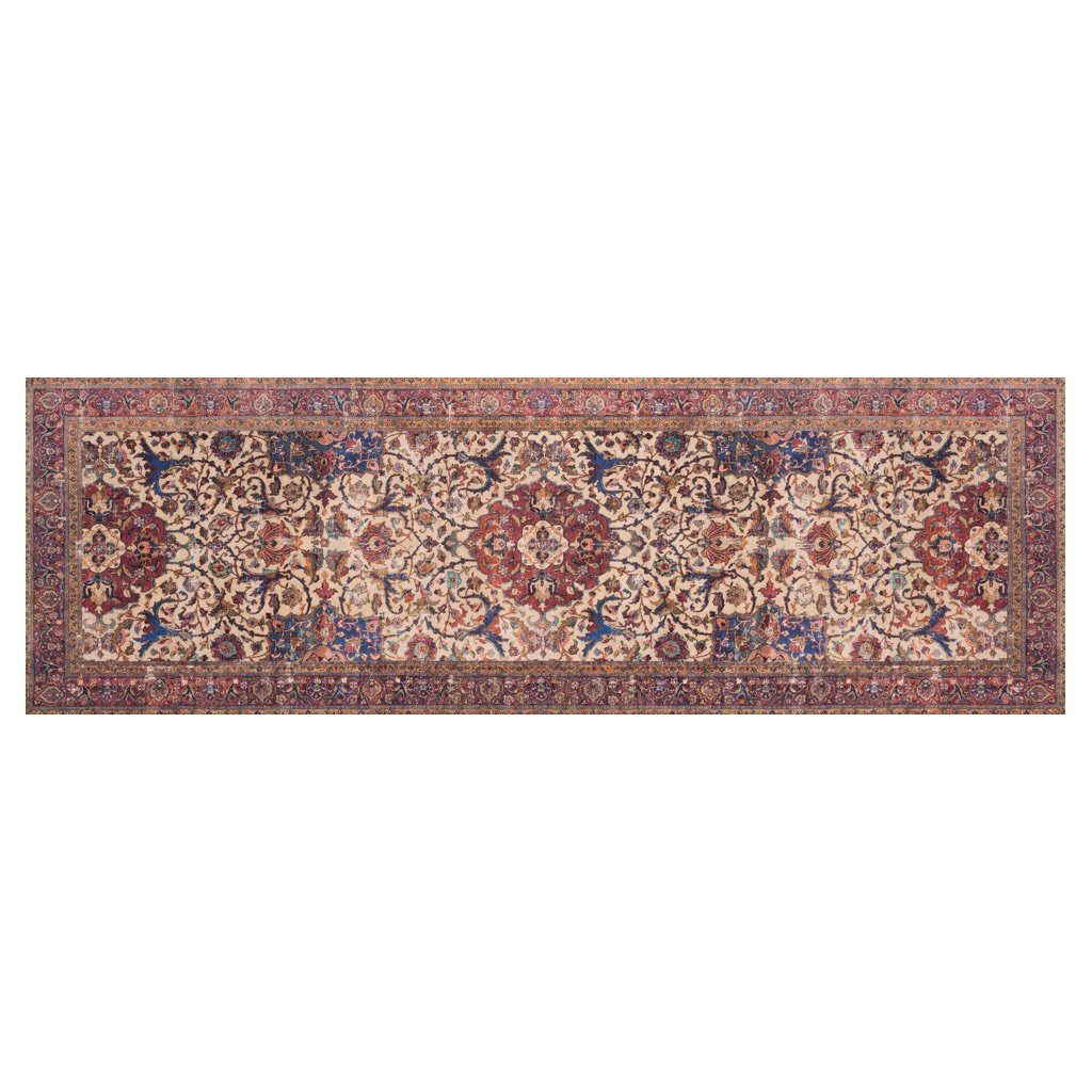 Loloi Loren LQ 11 Sand and Multi - Colored Power - Loomed Polyester Area Rug for Home Decor
