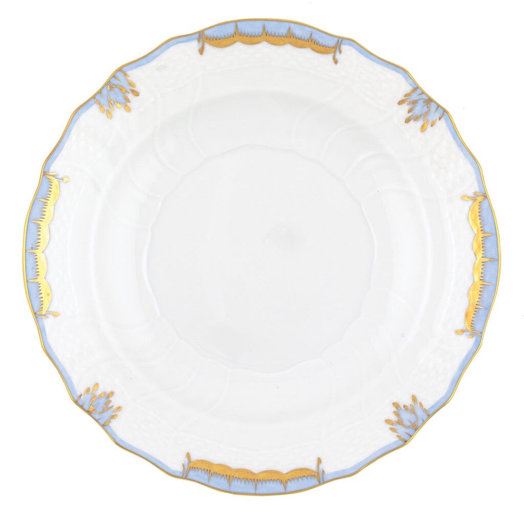 Exquisite Herend Princess Victoria Patterned Porcelain Salad Plate for Elegant Dining