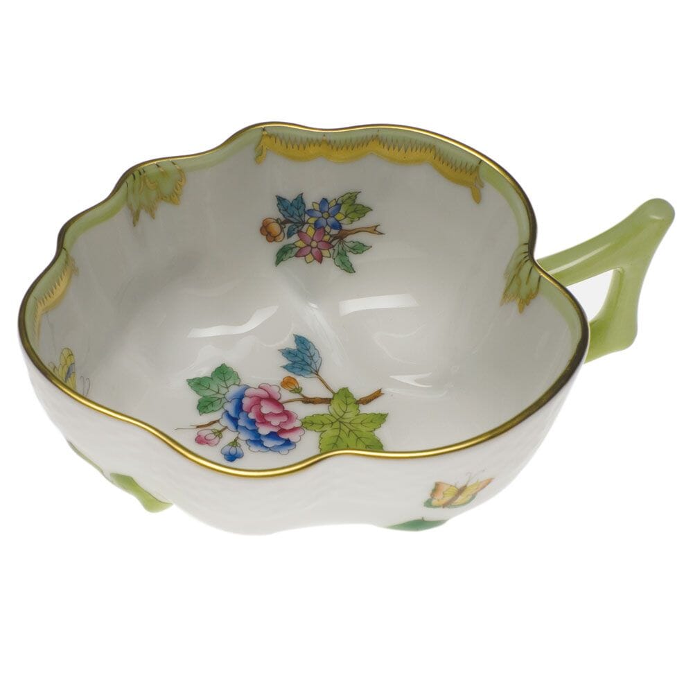 Herend Queen Victoria Deep Leaf Dish