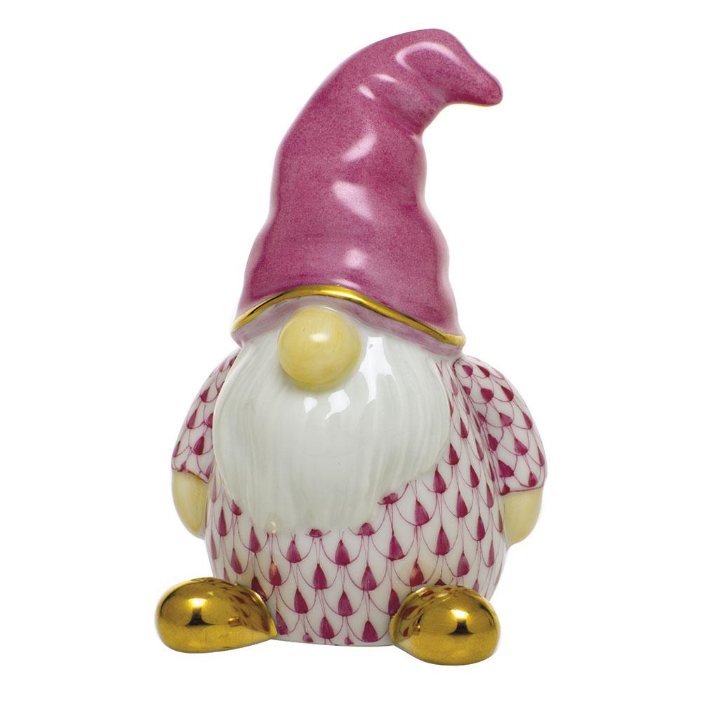 Exquisite Handmade Herend Porcelain Gnome Figurine for Decor