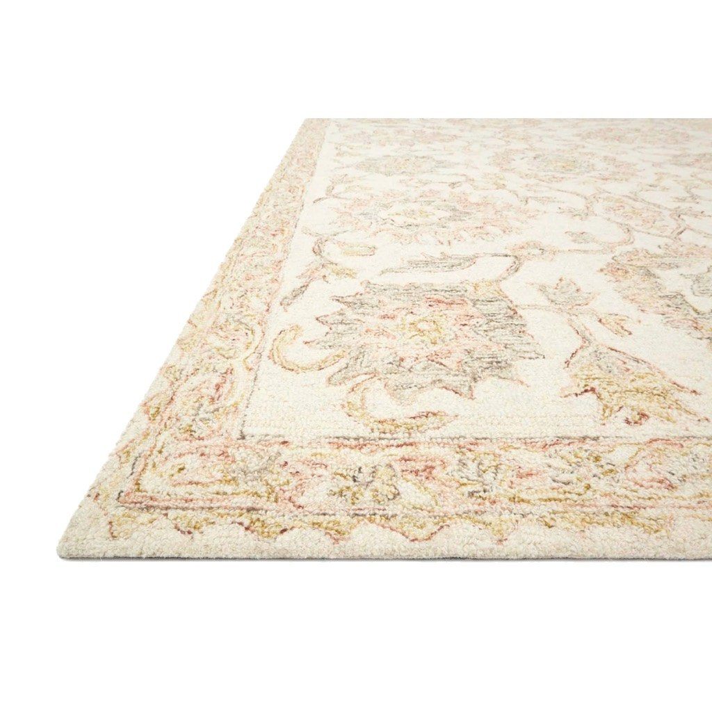 Loloi Norabel NOR 04 Area Rug in Beautiful Ivory and Blush Shades