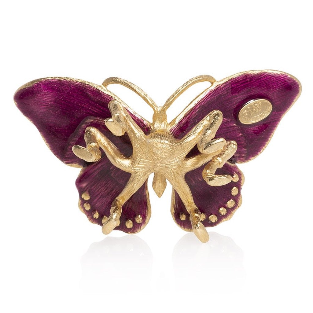 Jay Strongwater Small Decorative Madame Butterfly Figurine