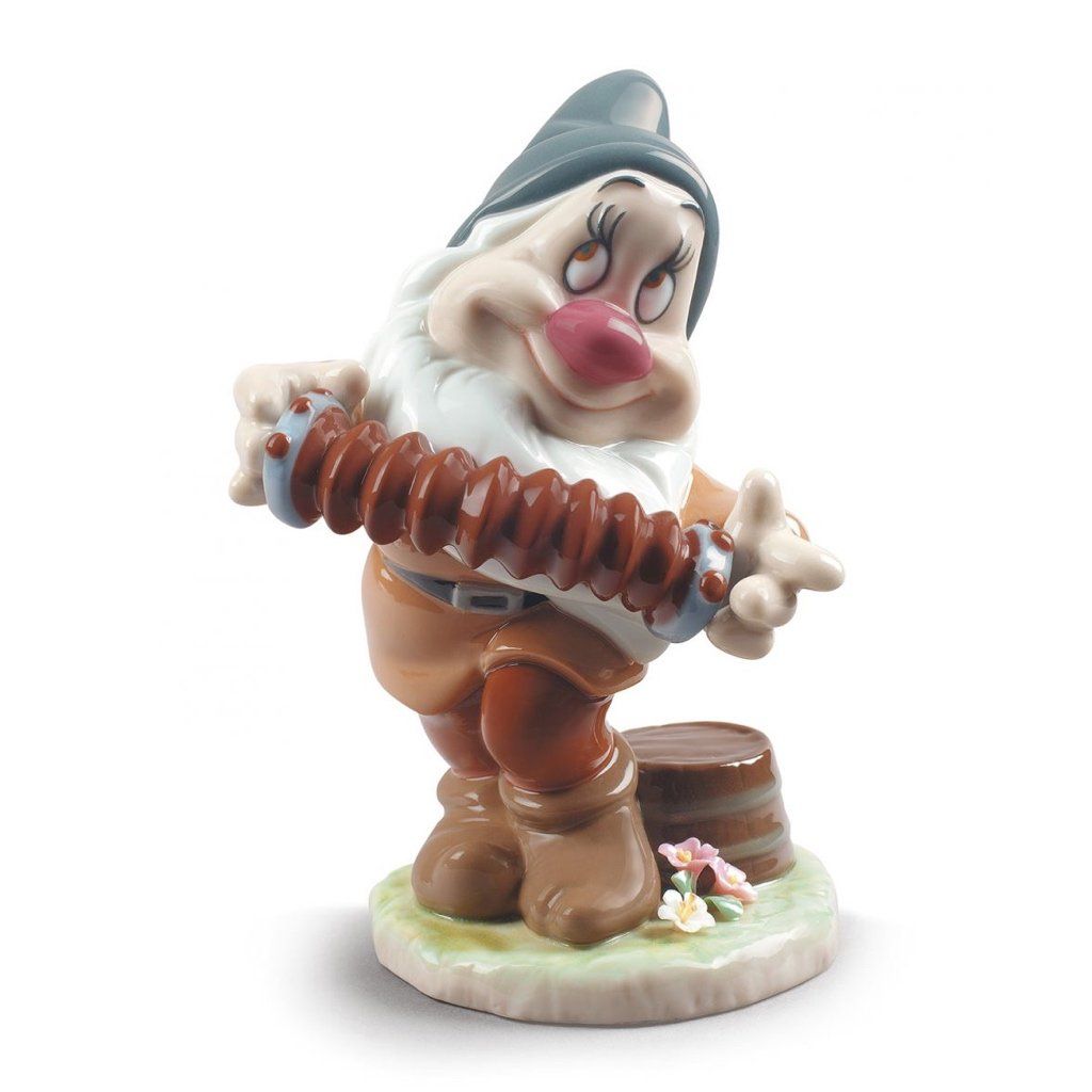 Lladro Handmade Porcelain Collectible Disney Bashful Figurine