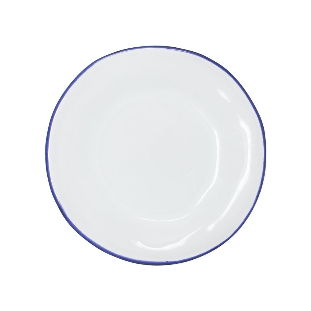 Vietri Aurora Edge Stoneware Dinner Plate for Dining