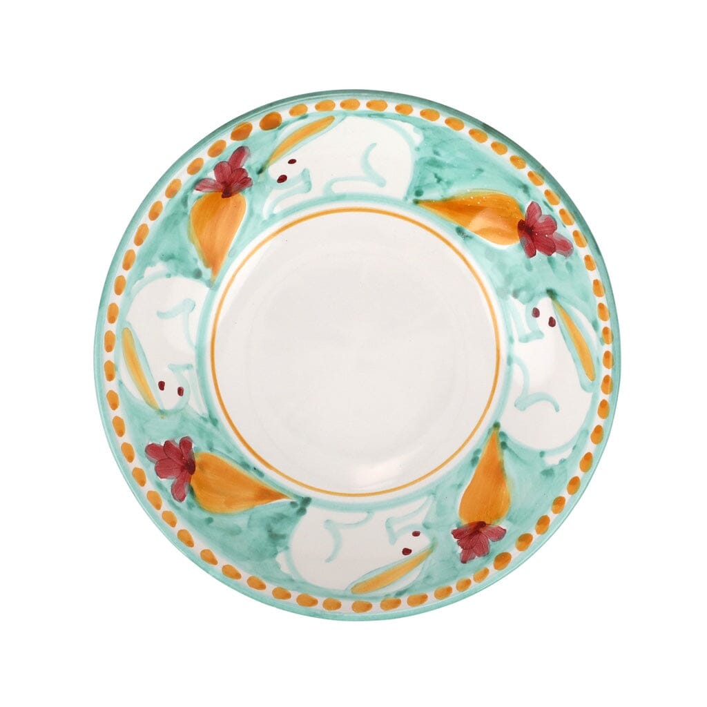 Vietri Hand - painted Campagna Coniglio 8.75 - inch Pasta Bowl