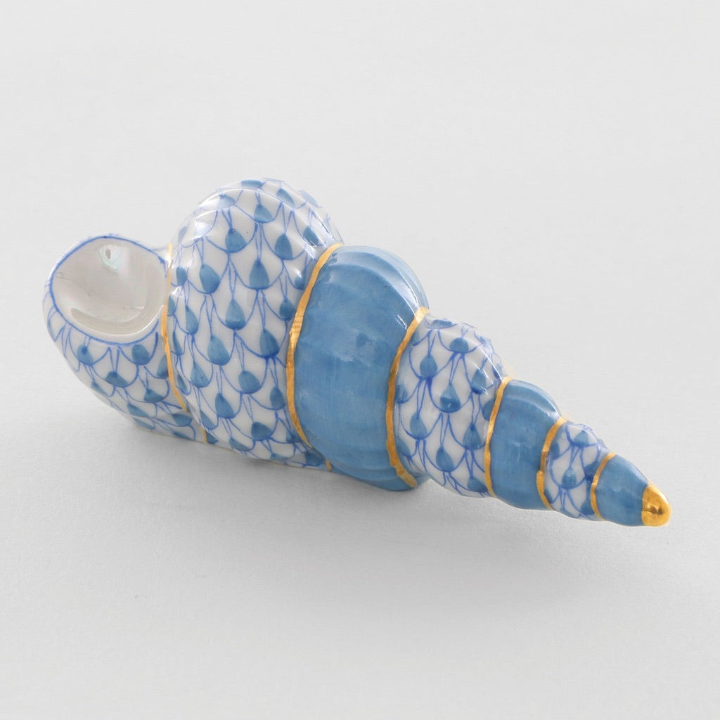Herend Handmade Porcelain Staircase Shell Decorative Figurine