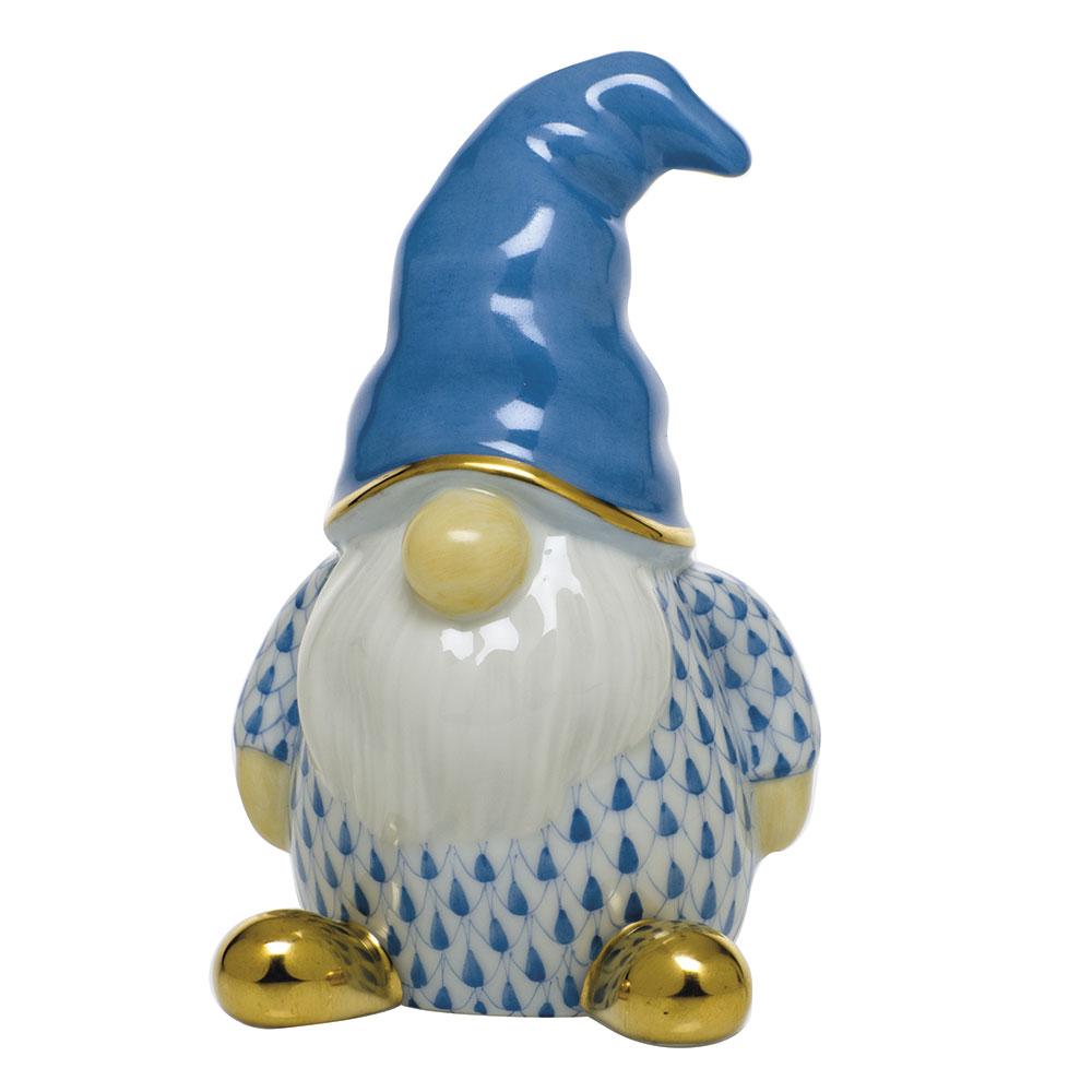 Exquisite Handmade Herend Porcelain Gnome Figurine for Decor