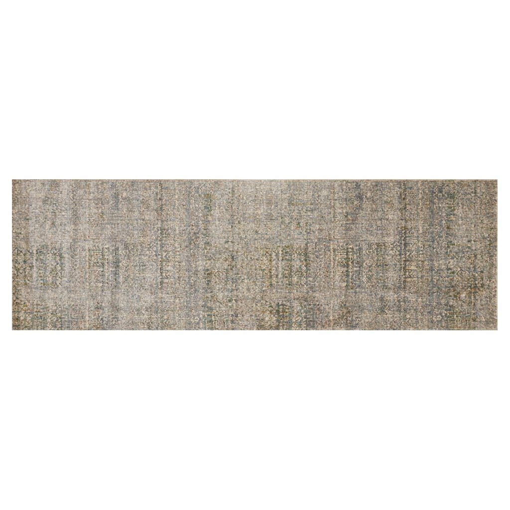 Ivory and Sea Colored Loloi Javari JV 05 Durable Area Rug