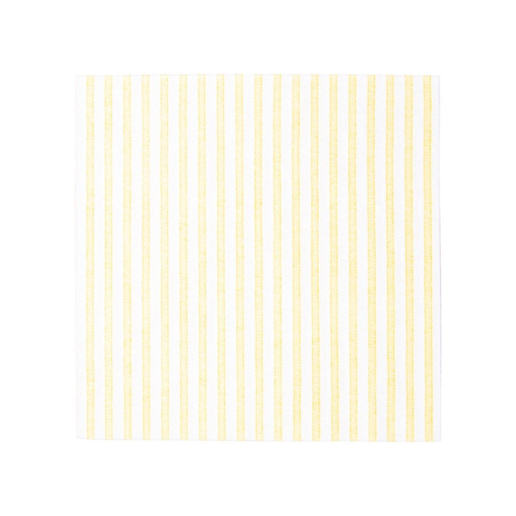 Vietri Soft and Absorbent Papersoft Dinner Napkins in Capri Yellow