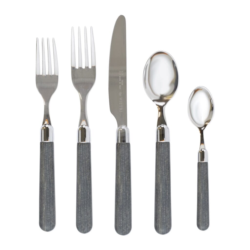Vietri Five-Piece Place Setting from the Albero Flatware Collection