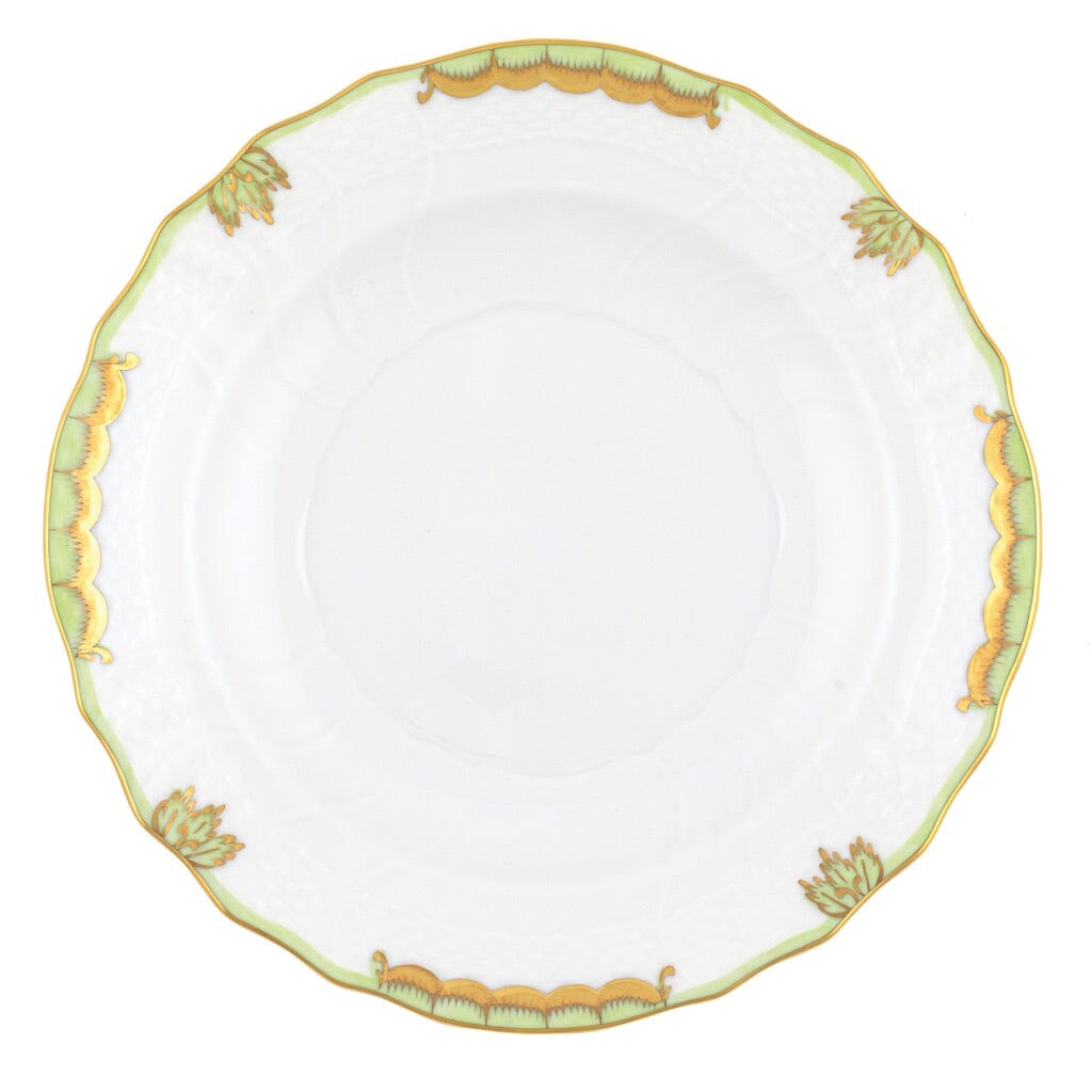 Exquisite Herend Princess Victoria Patterned Porcelain Salad Plate for Elegant Dining