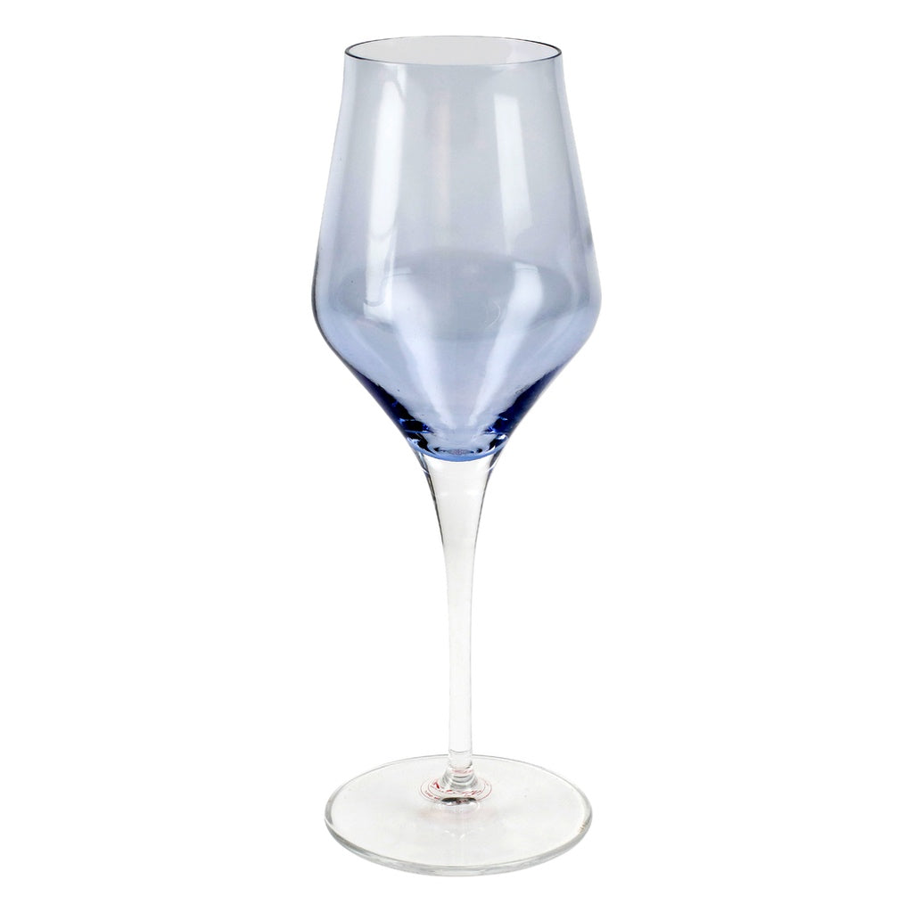 Vietri Elegant Contessa Italian Wine Drinking Glass