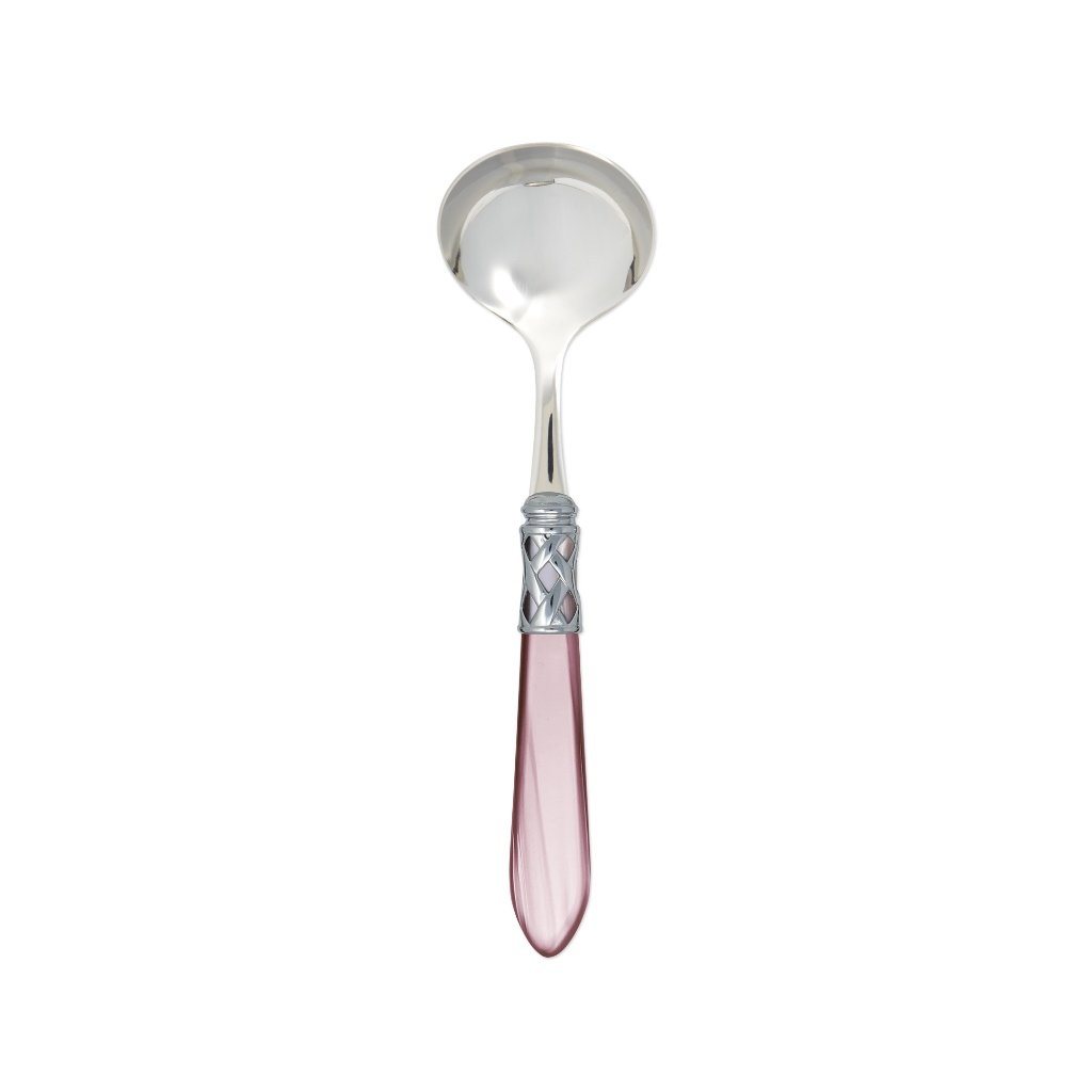 Vietri Aladdin Sauce Ladle with Brilliant Chrome Finish