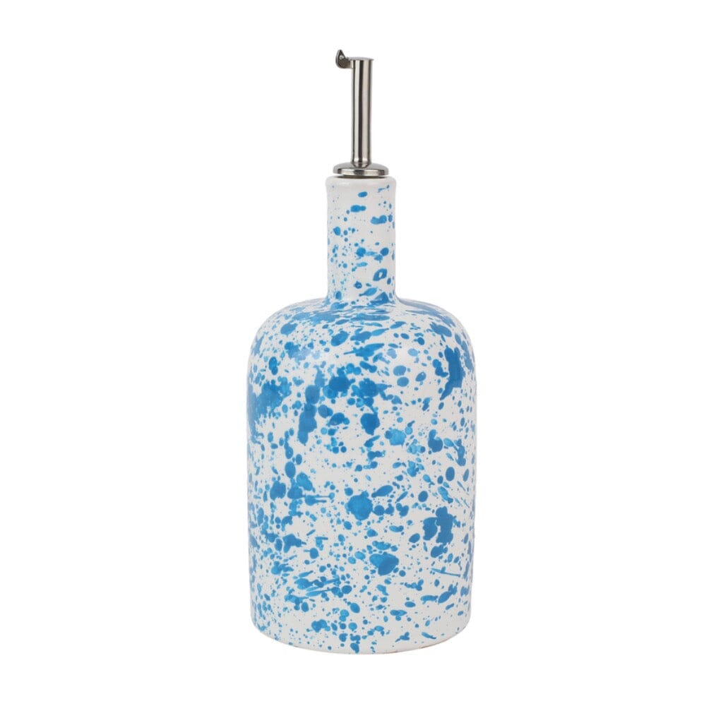 Vietri Amalfitana Colorful Splatter Design Olive Oil Bottle