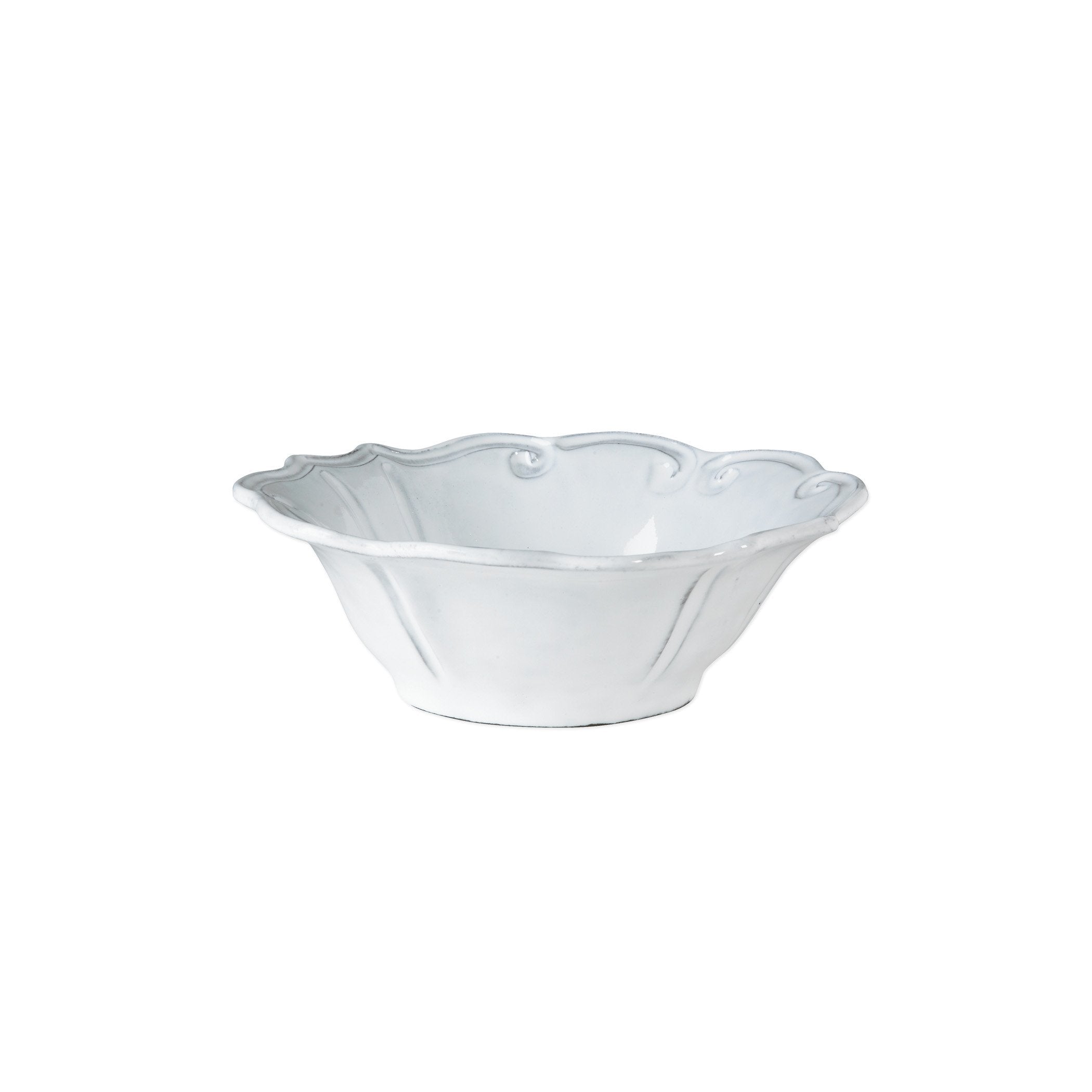Vietri Handmade Incanto Baroque-Style Cereal Bowl with 7.25' Diameter