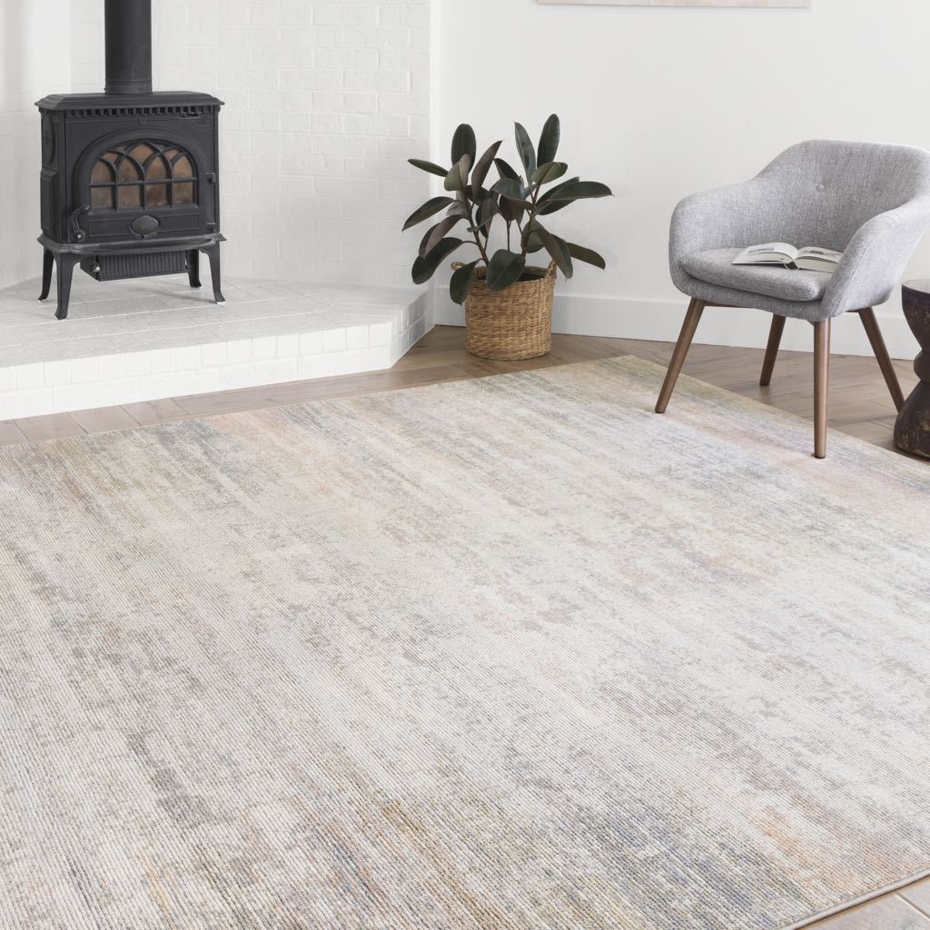 Loloi II Lucia LUC 05 Mist Polyester-Polypropylene Area Rug from Turkey