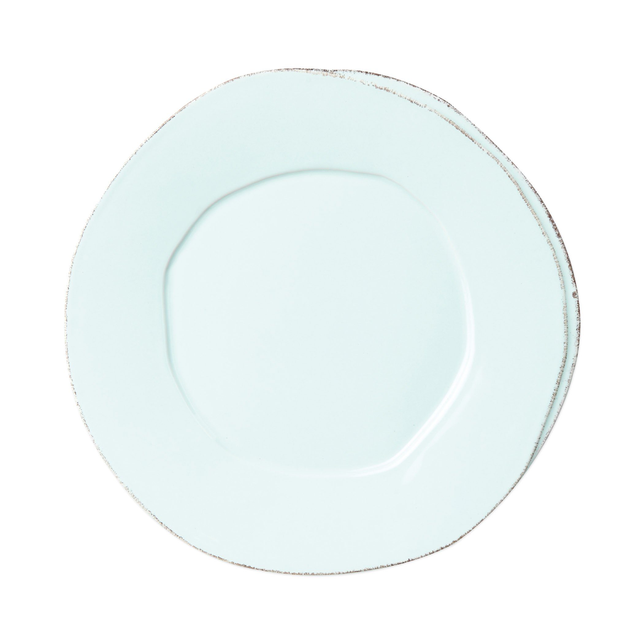 Handcrafted Italian Vietri Lastra European-Style Dinner Plate, 10.5' Diameter