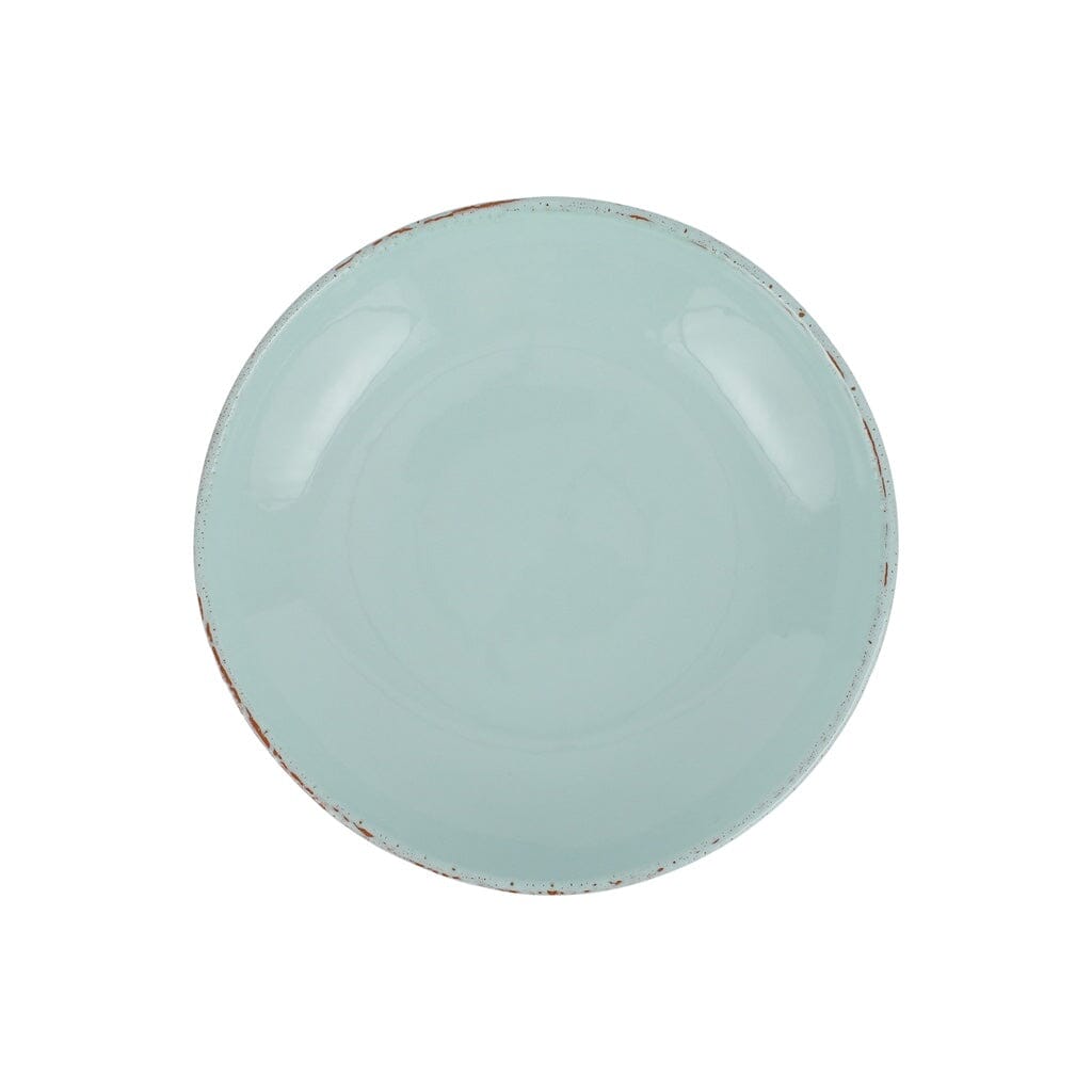 Vietri Cucina Fresca Hand - painted Pasta Bowl in Crema or Turquoise